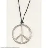 Peace Pendant Metal -Magic Costume Store 12807