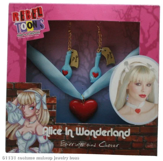 Alice In Wonderland Jewelry Kit 3 Alice In Wonderland Jewelry Kit
