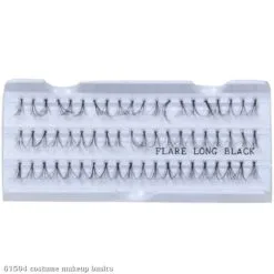 Long Flare Black Eyelashes With Case