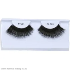 Thick And Long Black Eyelashes With Case