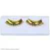 Gold Party Eyelashes With Case -Magic Costume Store 61507