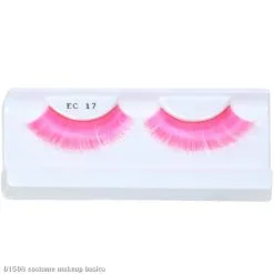 Pink Party Eyelashes With Case