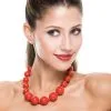 French Kiss Beaded Necklace -Magic Costume Store 61629
