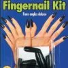 Deluxe Black Fingernail Kit -Magic Costume Store 65040