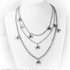 Multi-Tiered Spider Necklace -Magic Costume Store 65205