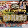 Hip Hop Mo Money 4-Finger Ring -Magic Costume Store 69496