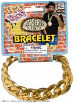 Hip Hop Big Links Metal Bracelet