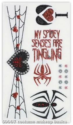 Spider-Girl Body Art 3 Spider-Girl Body Art