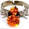 Spider Gem Ring -Magic Costume Store 70786