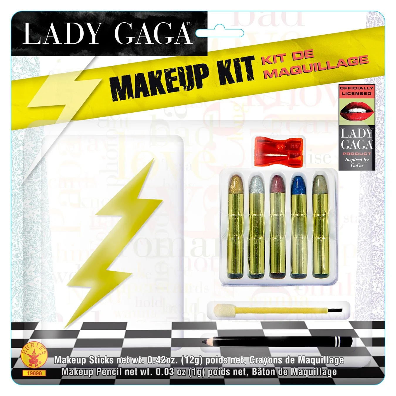 Lady Gaga Lightening Bold Make-Up Kit 3 Lady Gaga Lightening Bold Make-Up Kit