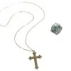 Pirates Of The Caribbean 4 On Stranger Tides - Angelica Cross Necklace And Ring