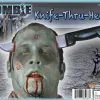 Zombie Knife Thru Head Adult -Magic Costume Store 800475