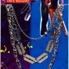Punk Razor Blade Necklace Adult -Magic Costume Store 800519