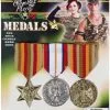 Army Three Medals -Magic Costume Store 800522