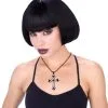 Rhinestone Cross Necklace -Magic Costume Store 800555