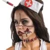 Zombie Face Tattoo -Magic Costume Store 800961