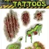 Biohazard Zombie Mutant Body Part Tattoos 2 Biohazard Zombie Mutant Body Part Tattoos -Magic Costume Store 802790