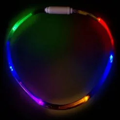 Multi Color LED Fiber Optic Necklace