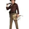 Deluxe Tween Indiana Jones Distressed Jackets Costume -Magic Costume Store 886140