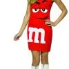 Red M&M Tank Dress Costume