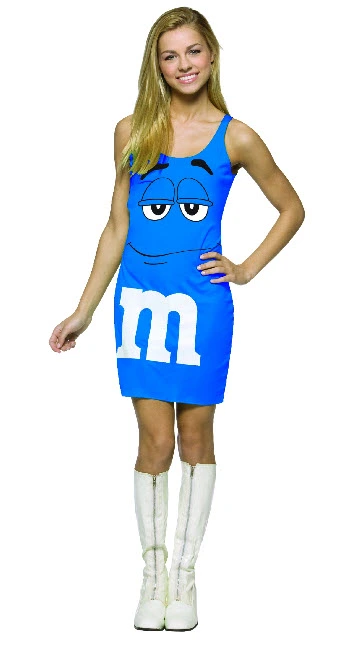 Blue M&M Tank Costume 3 Blue M&M Tank Costume